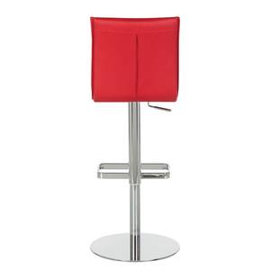 Sedia da bar Anora (altezza regolabile) Similpelle - Rosso