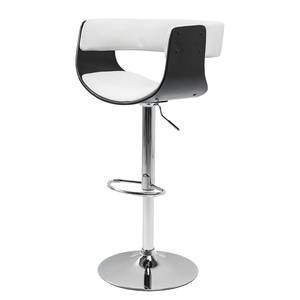 Chaise de bar Manhattan Black Noir / Chrome