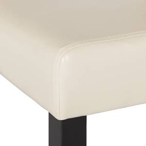 Barstoelen Nello (2-delige set) kunstleer - Beige