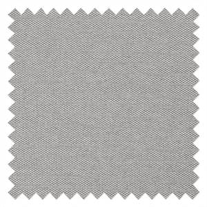 Chaises de bar Borris (lot de 2) Tissu / Métal - Gris clair / Noir - Gris lumineux