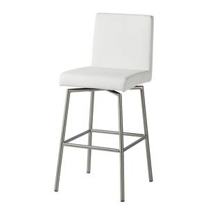 Barstoelen Wida (2-delige set) kunstleer - Wit