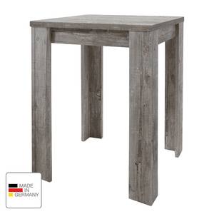 Bartisch Bertry Grau - Holzwerkstoff - 80 x 104 x 80 cm