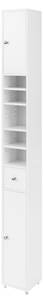 Meuble Colonne Salle de Bain BZR34-W Blanc