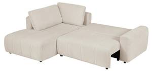 Schlafsofa RICIA Beige - Textil - 195 x 96 x 259 cm