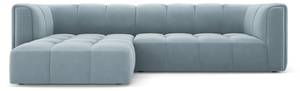 modulares Ecksofa SERENA 3 Sitzplätze Hellblau