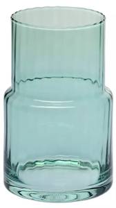 Synergy Vase couleur menthe Turquoise - Verre - 13 x 20 x 13 cm