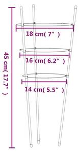 Pflanzenstütze 3017842 (5er Set) Höhe: 45 cm