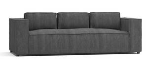 Cord Sofa 3 sitzer Rouen Grau