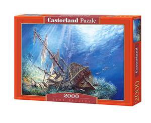 Puzzle Versunkene Galeone 2000 Teile Papier - 27 x 5 x 38 cm