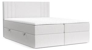 Boxspringbett Mallo Grau - Breite: 200 cm