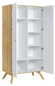 Kleiderschrank NATURE Weiß