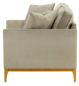 Zweisitzer-Sofa Linara Beige