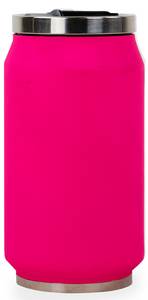 isothermische Kanette 280 ml rosa Pink - Metall - 7 x 20 x 7 cm