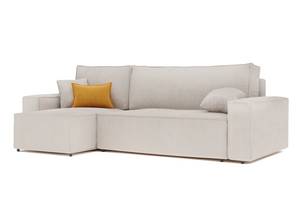 Ecksofa Paris Beige - Holz teilmassiv - 244 x 83 x 145 cm