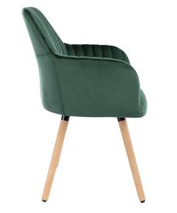 Gondelstuhl ELEANA Smaragdgrün - Einzelstuhl