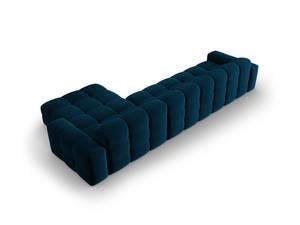 Ecksofa KENDAL 5 Sitzplätze Blau