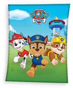 Decke Paw Patrol Textil - 130 x 170 x 1 cm