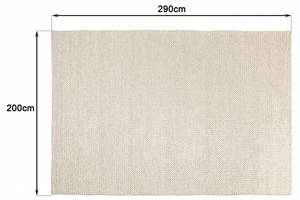 Teppich QUENTIN Beige - Textil - 200 x 290 cm