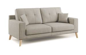 Danish Linearsofa Creme - Breite: 206 cm