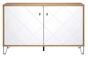 Sideboard Touch Braun - Holz teilmassiv - 123 x 76 x 40 cm