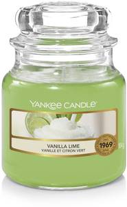 Duftkerze Vanilla Lime Grün - Wachs - 2 x 9 x 6 cm