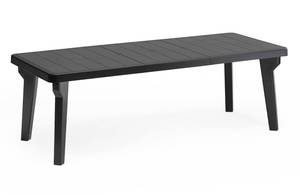 Table d'extérieur Mercurio Anthracite Anthracite