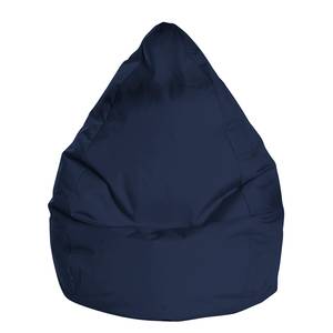 Pouf a sacco Brava L - Tessuto piatto - Blu jeans