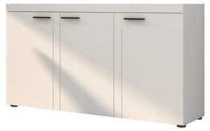 FURNIX Sideboard RIVAY 3F Weiß Weiß