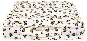 Leoparden-Kinderbodenkissen TELIO Textil - 40 x 8 x 40 cm