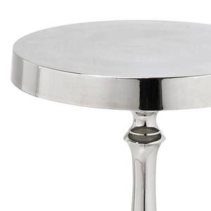 Table d'appoint Barocco Aluminium brillant