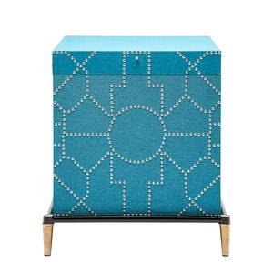 Table d'appoint Blue Crackle Bleu