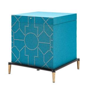 Table d'appoint Blue Crackle Bleu