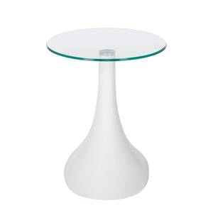 Table d'appoint Fly Blanc brillant