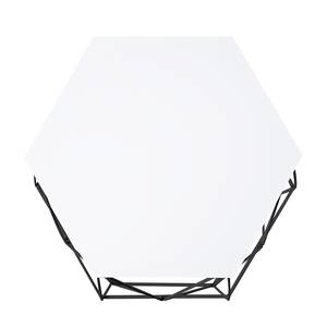 Table d'appoint Harefield Blanc / Noir