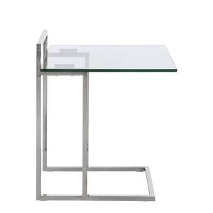 Table d’appoint Ivan Verre / Acier inoxydable