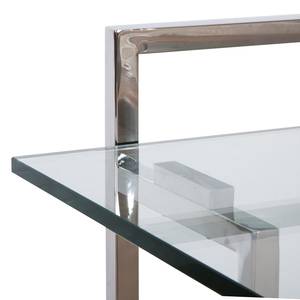 Table d’appoint Ivan Verre / Acier inoxydable