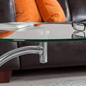 Tavolino Jens Piano d'appogio in vetro infrangibile