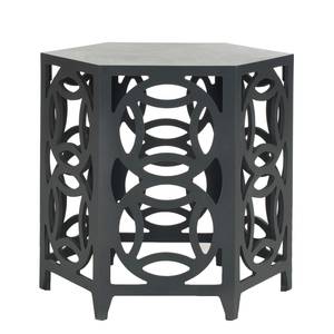 Table d'appoint Lafra Bayur massif - Anthracite