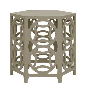 Table d'appoint Lafra Bayur massif - Taupe