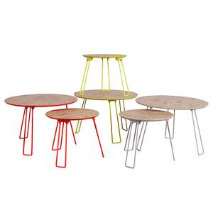 Table d'appoint Osb L Jaune fluo