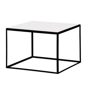 Table d'appoint Piet I Blanc / Noir