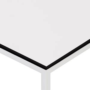 Table d'appoint Piet I Anthracite / Blanc