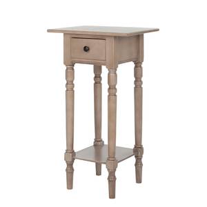 Table d'appoint Sabrina Pin massif - Beige