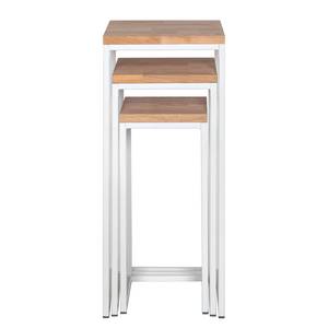 Tables gigognes Sanna II (lot de 3) Aulne massif