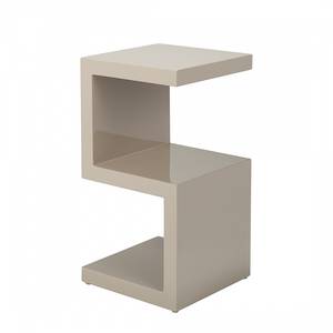 Table d’appoint Snake Gris lave brillant - Gris lave brillant