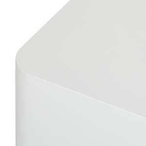 Tables d’appoint Square (lot de 2) Blanc brillant