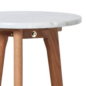 Table d'appoint Stone S Blanc