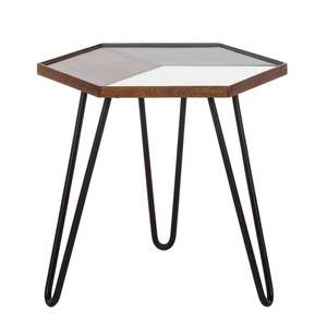 Table d'appoint Tameapa Manguier / Noir / Gris foncé