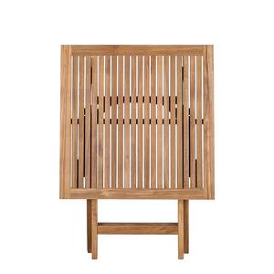 Klapptisch Teak Line Liviko aus Teakholz - in Braun