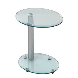 Table d'appoint Topaz Verre Ovale